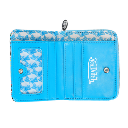 Jax Print Zip-up Wallet