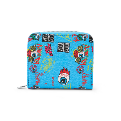 Jax Print Zip-up Wallet