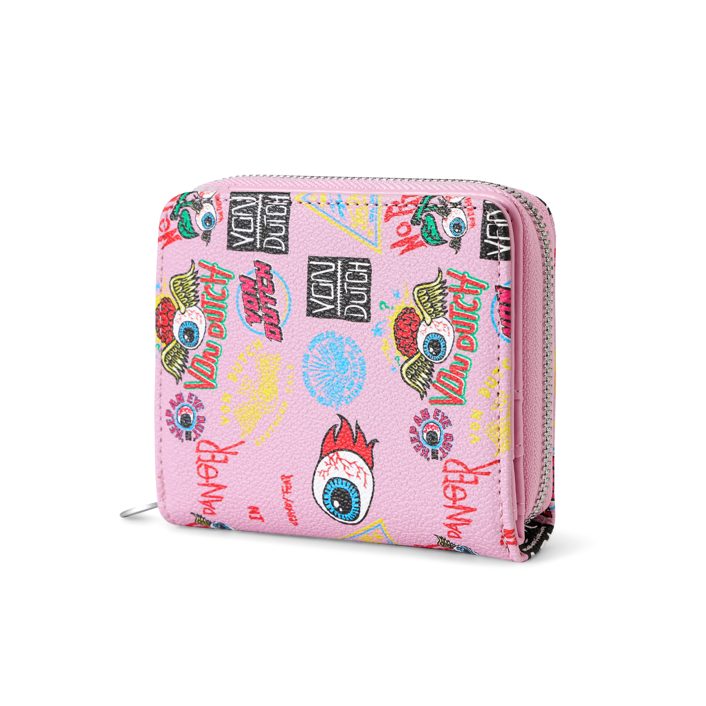 Jax Print Zip-up Wallet