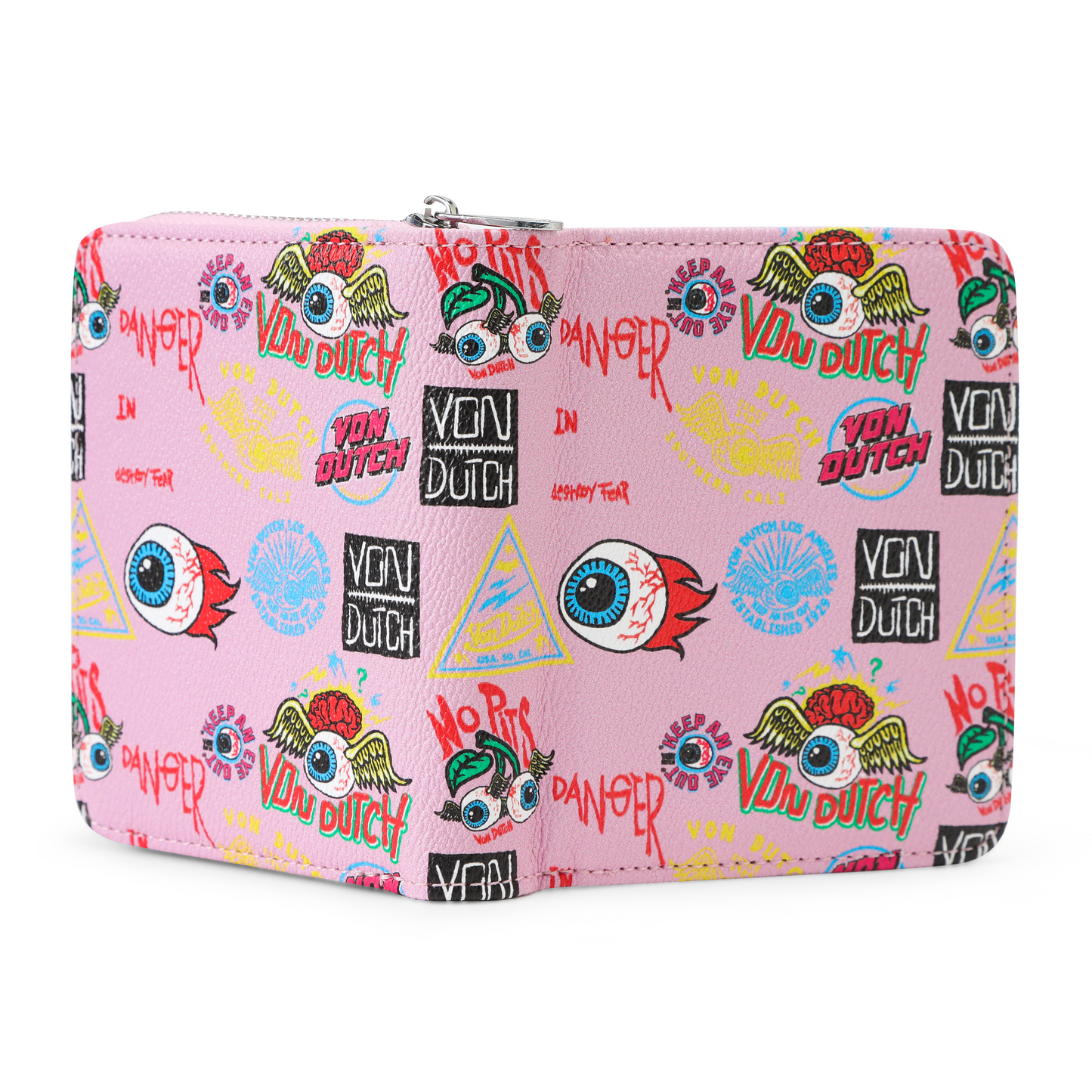 Jax Print Zip-up Wallet