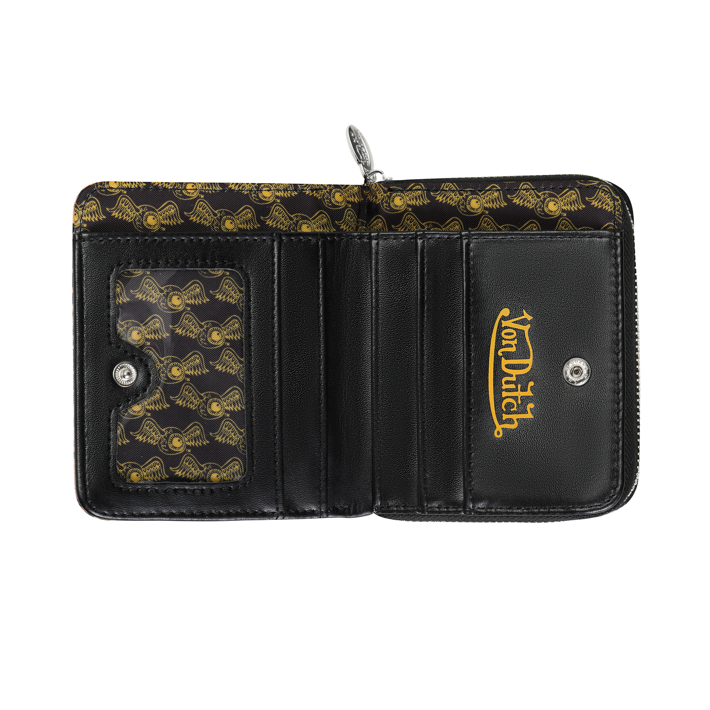 Leopard Zip-Up Wallet