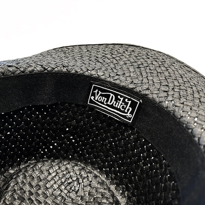 Black and Pink Von Dutch Classic Cowboy Hat