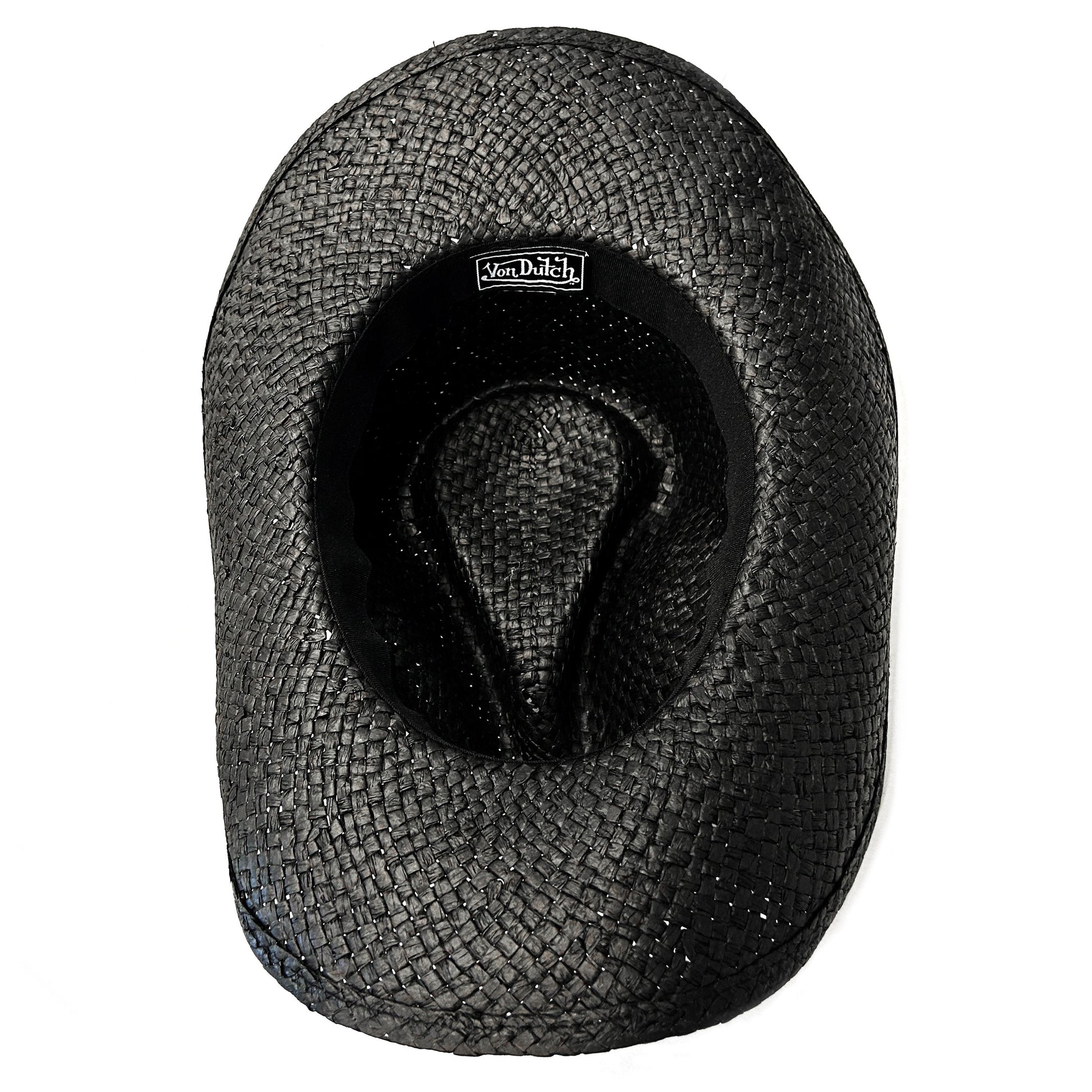 Black and Pink Von Dutch Classic Cowboy Hat