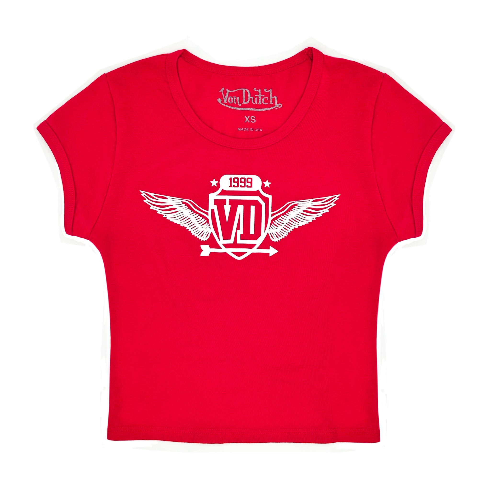 Von Dutch 99 Baby Tee - Red