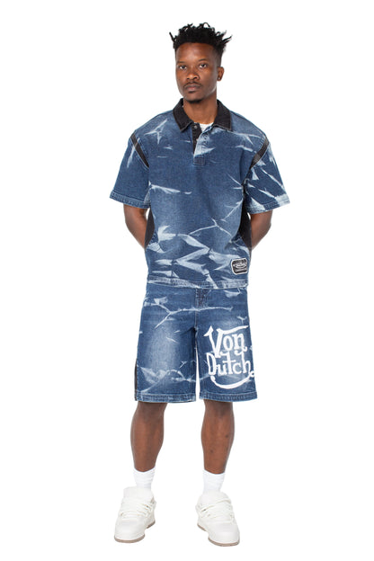 THE PUSHER POLO SHIRT - HIGHBLOW WASH 6