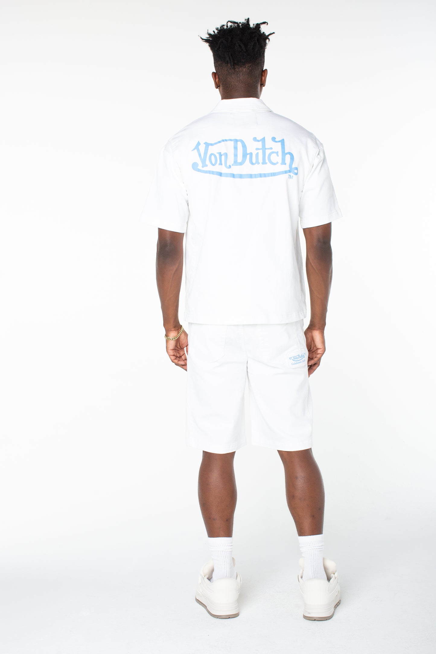 THE PUSHER POLO SHIRT - BRIGHT WHITE