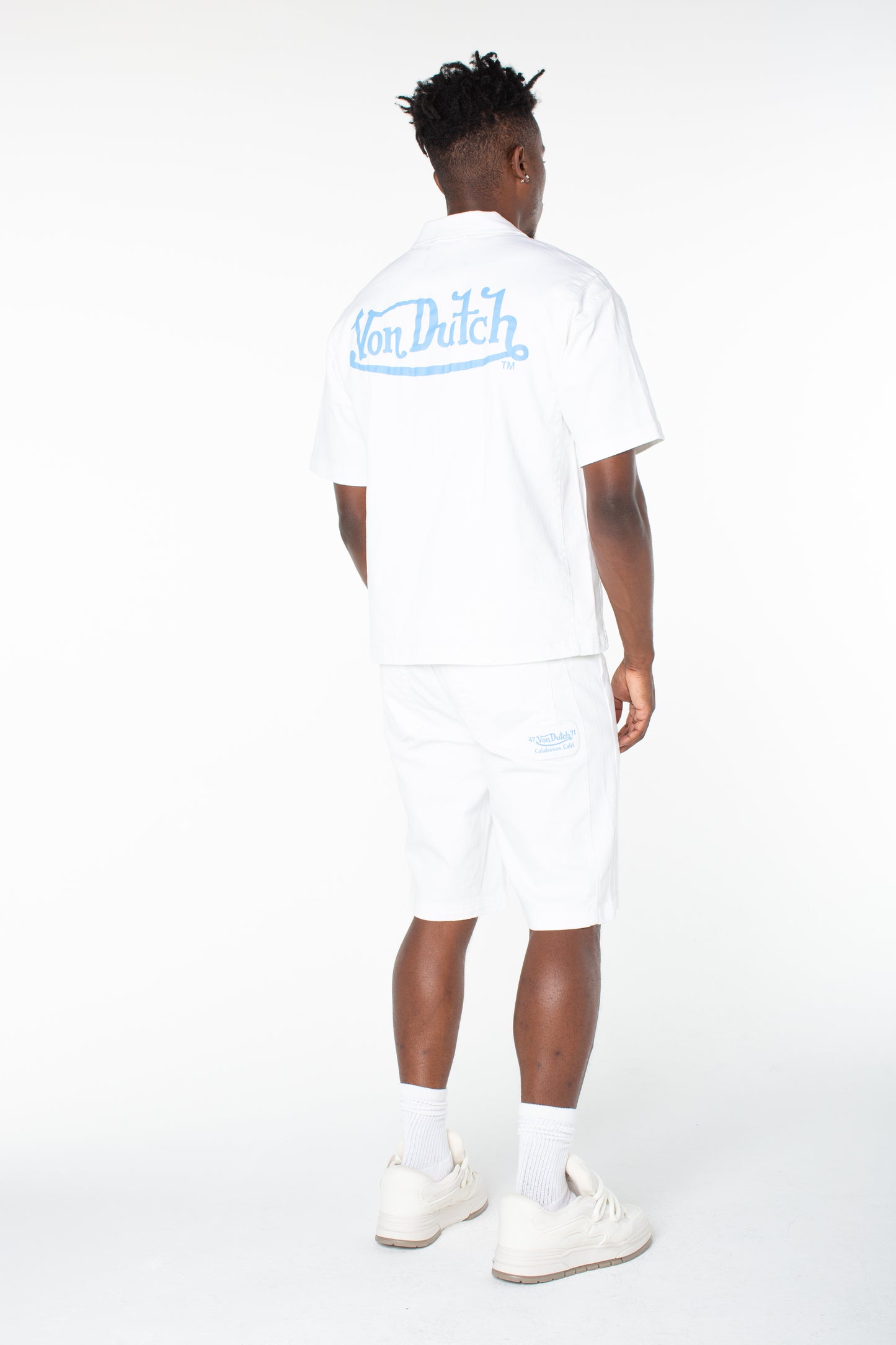 THE PUSHER POLO SHIRT - BRIGHT WHITE