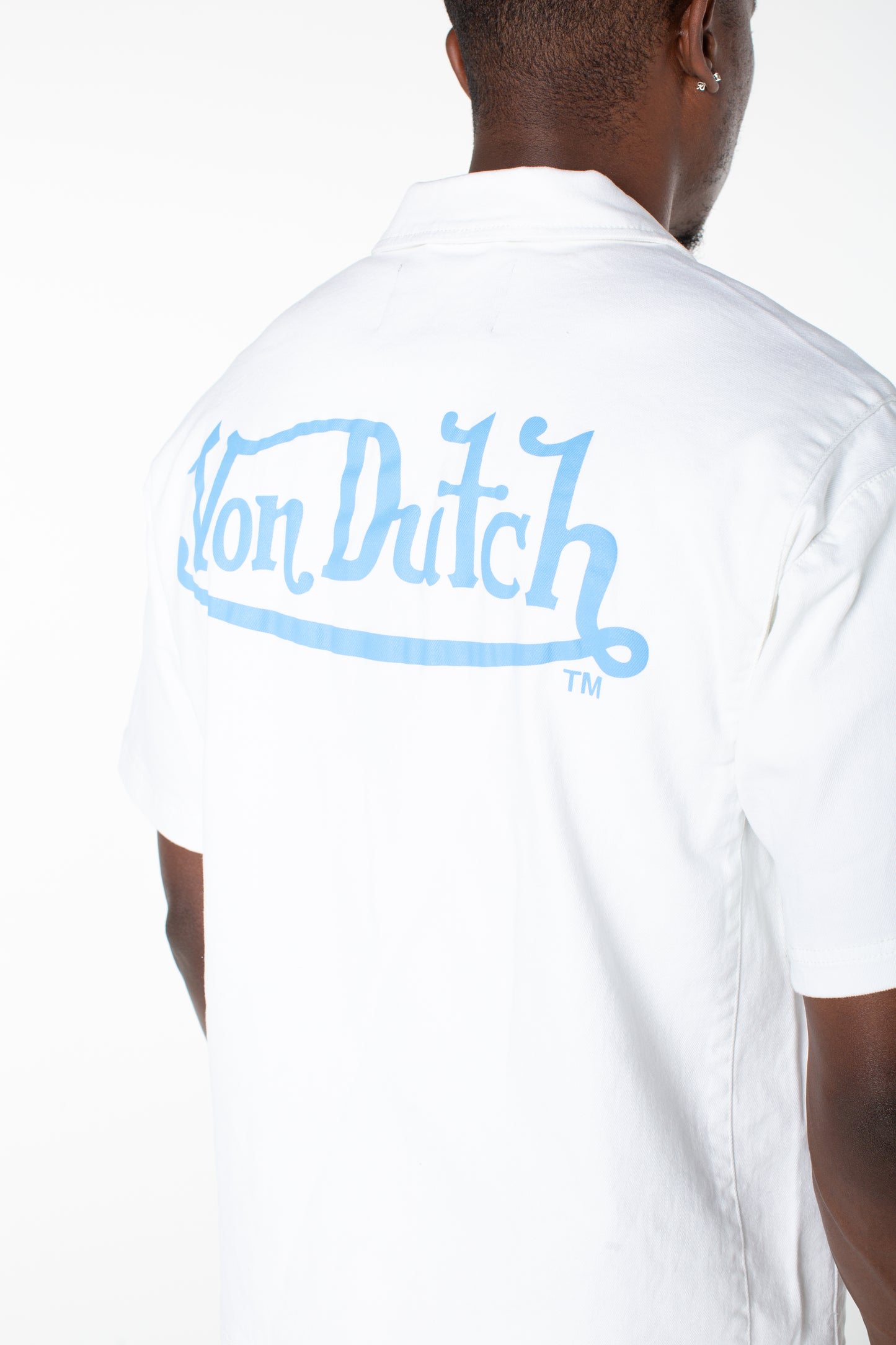 THE PUSHER POLO SHIRT - BRIGHT WHITE