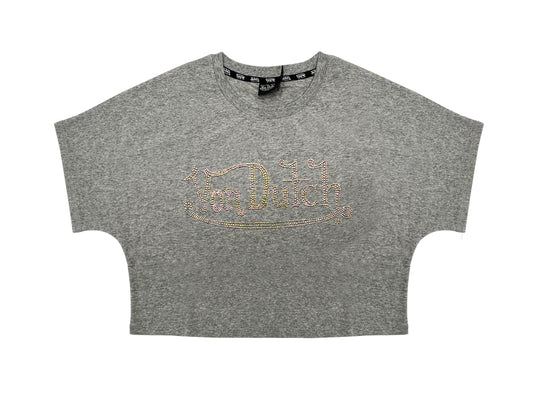 Originals Stone Women's Gray Crop Tee