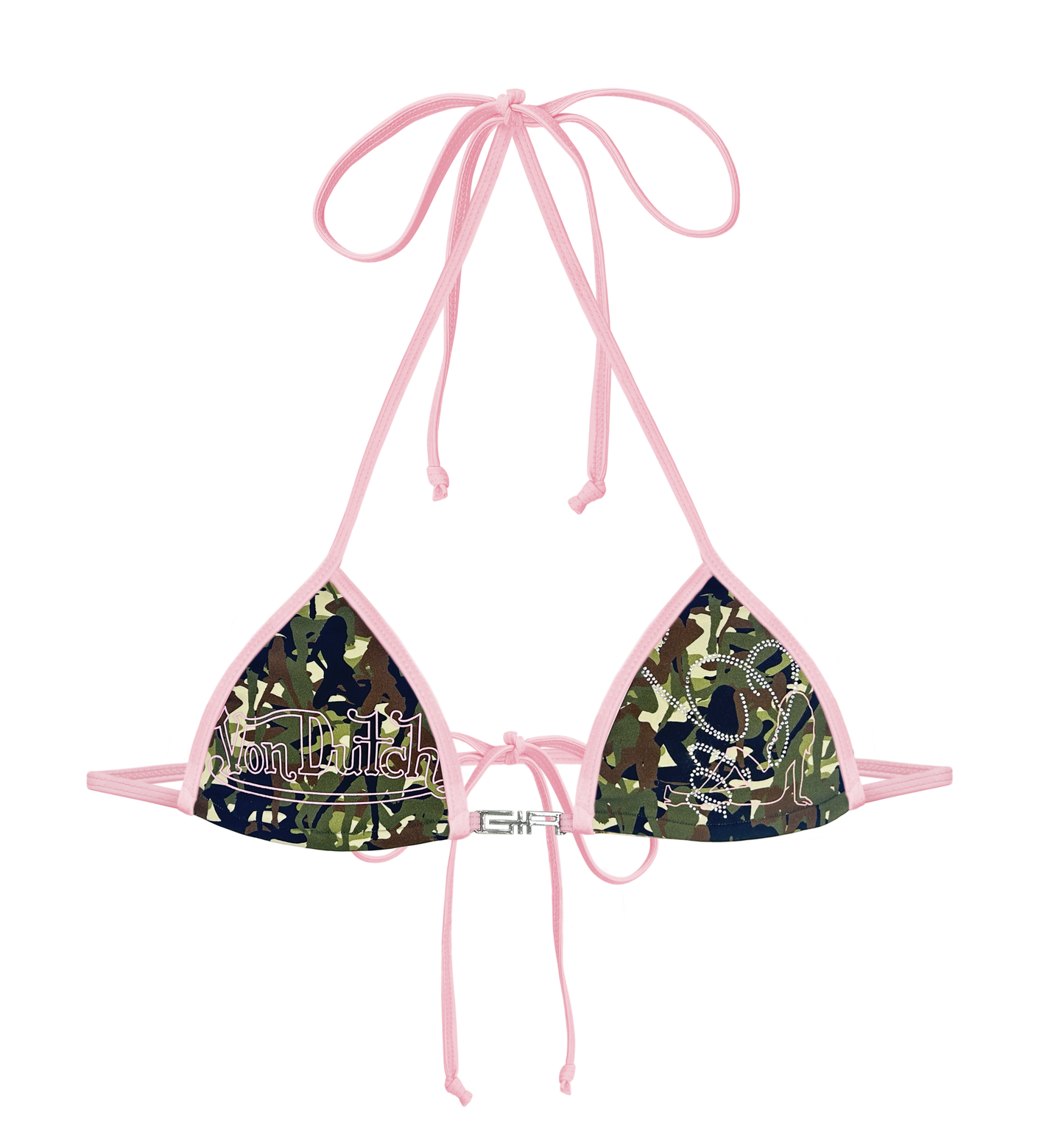 I.AM.GIA X VON DUTCH AVA BIKINI TOP - CAMO