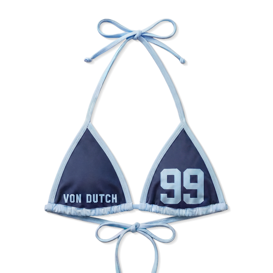 Von Dutch - Americana Bikini Top - Blue