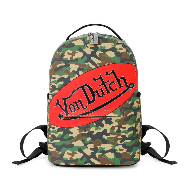 Large Green Camo Backpack