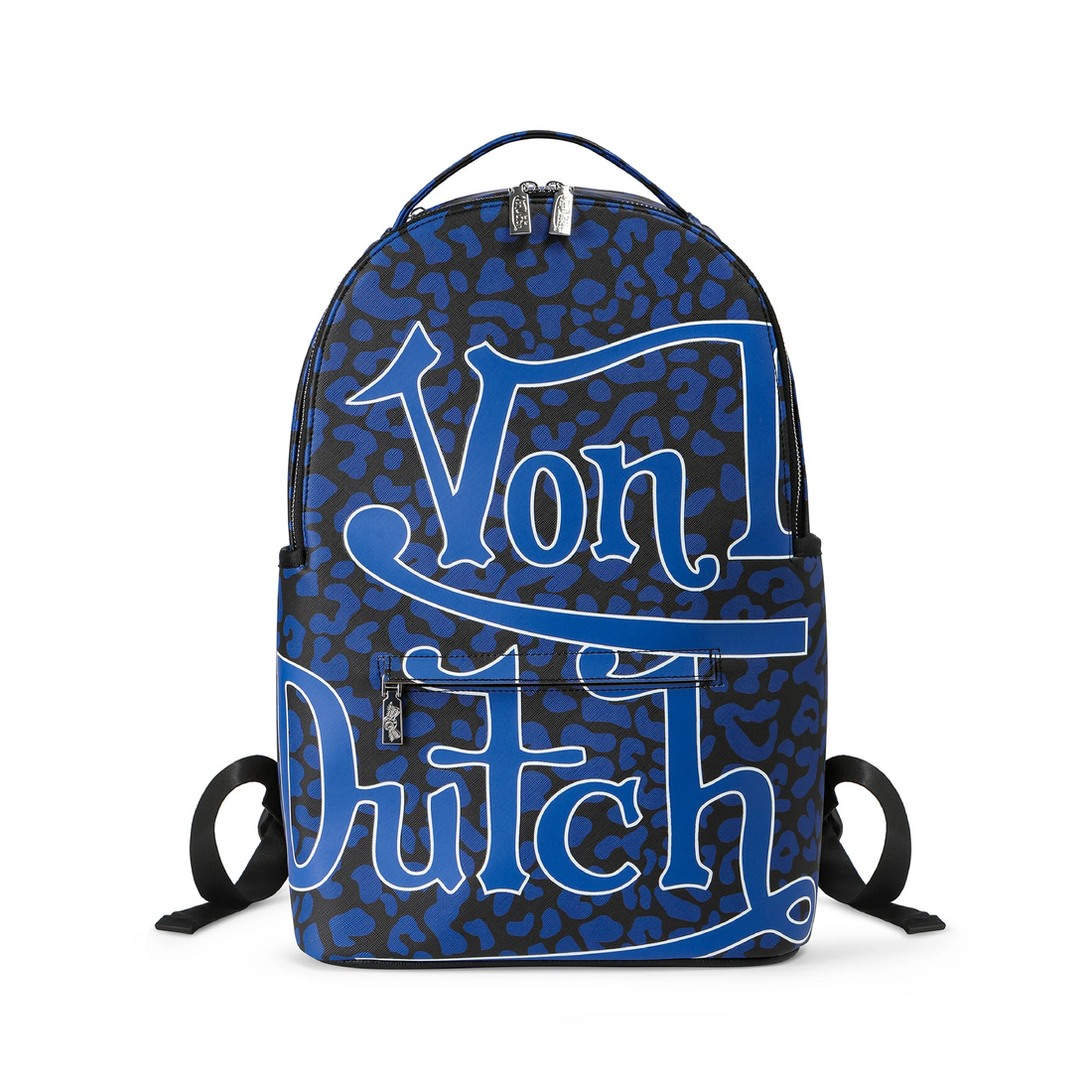 Large Sized Blue Cheetah Backpack