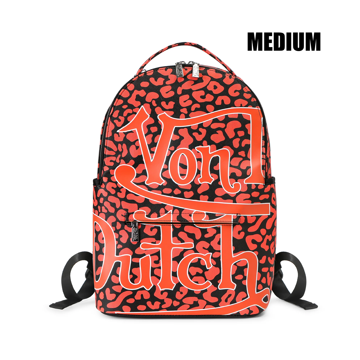 Medium Sized Orange Cheetah Backpack