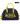 Von Dutch Navy Blue & Yellow Duffle Bowling Bag