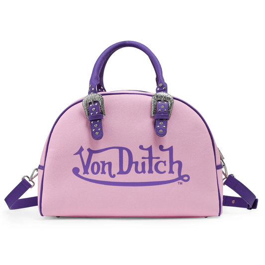 Pink & Purple Duffle Bowling Bag