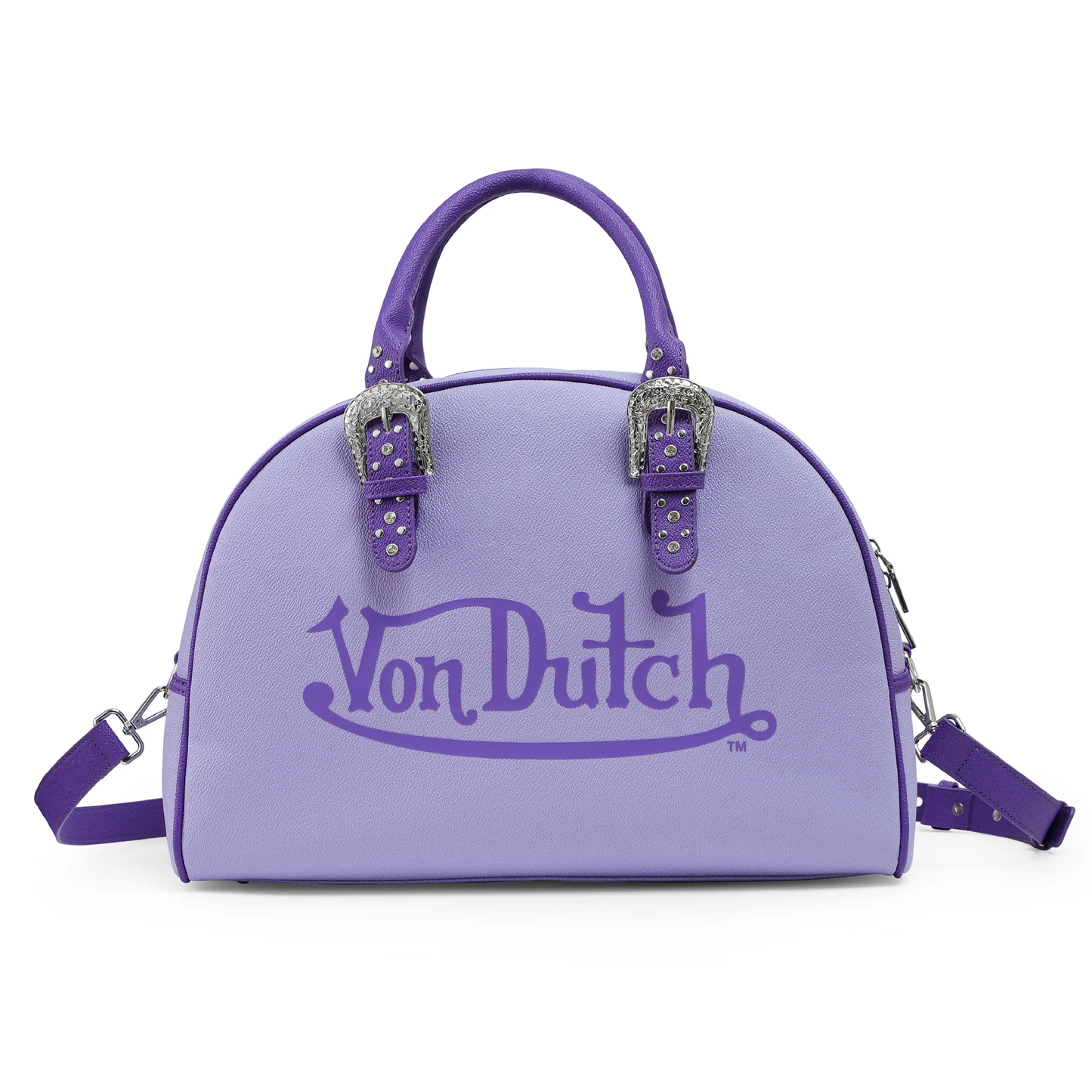 Purple & Lavender Duffle Bowling Bag