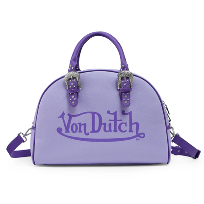 Purple & Lavender Duffle Bowling Bag