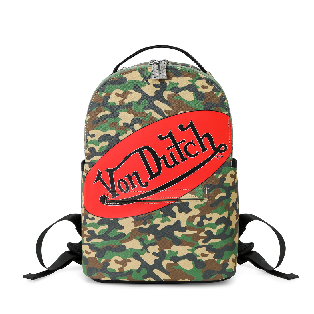 Small Sized Green Camo Backpack