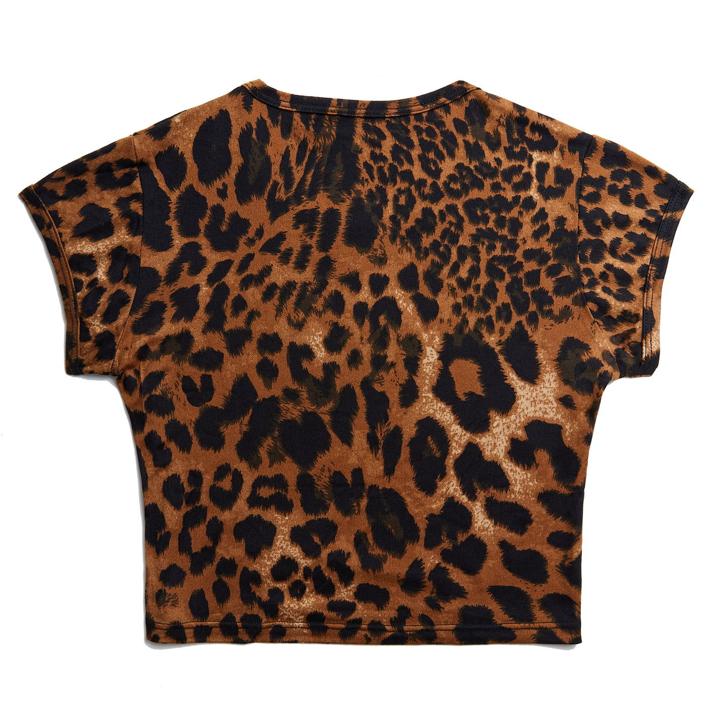 Von Dutch Cheetah Chopper Cross Baby Tee