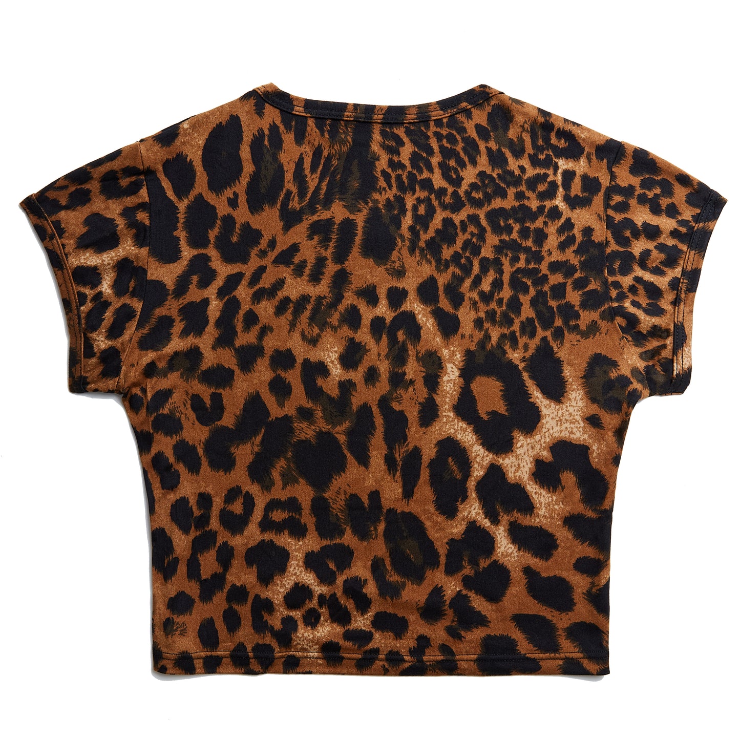 Von Dutch Cheetah Chopper Cross Baby Tee