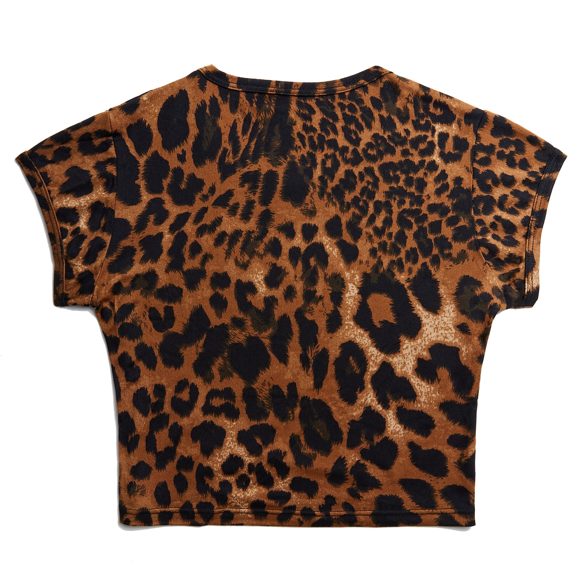 Von Dutch Cheetah Chopper Cross Baby Tee