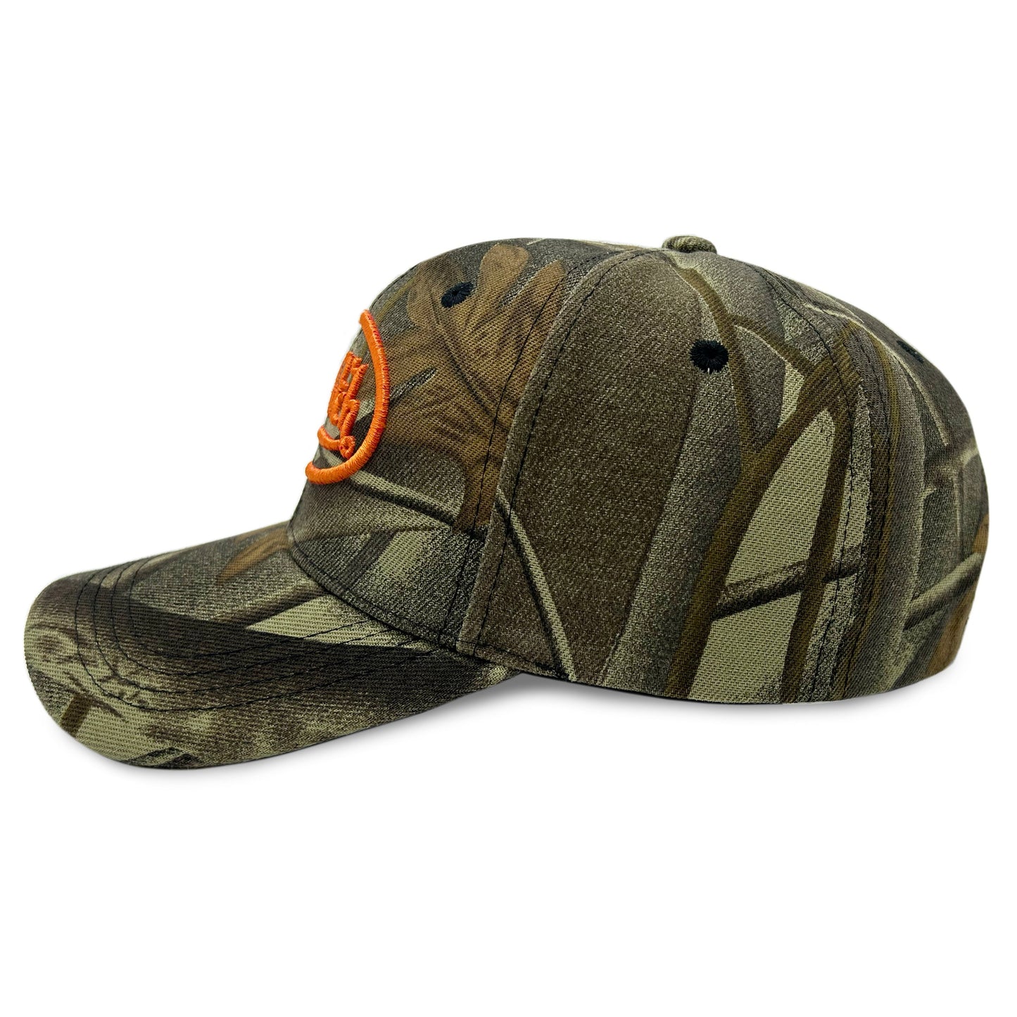 Von Dutch Orange Tree Camo Strapback Trucker Hat