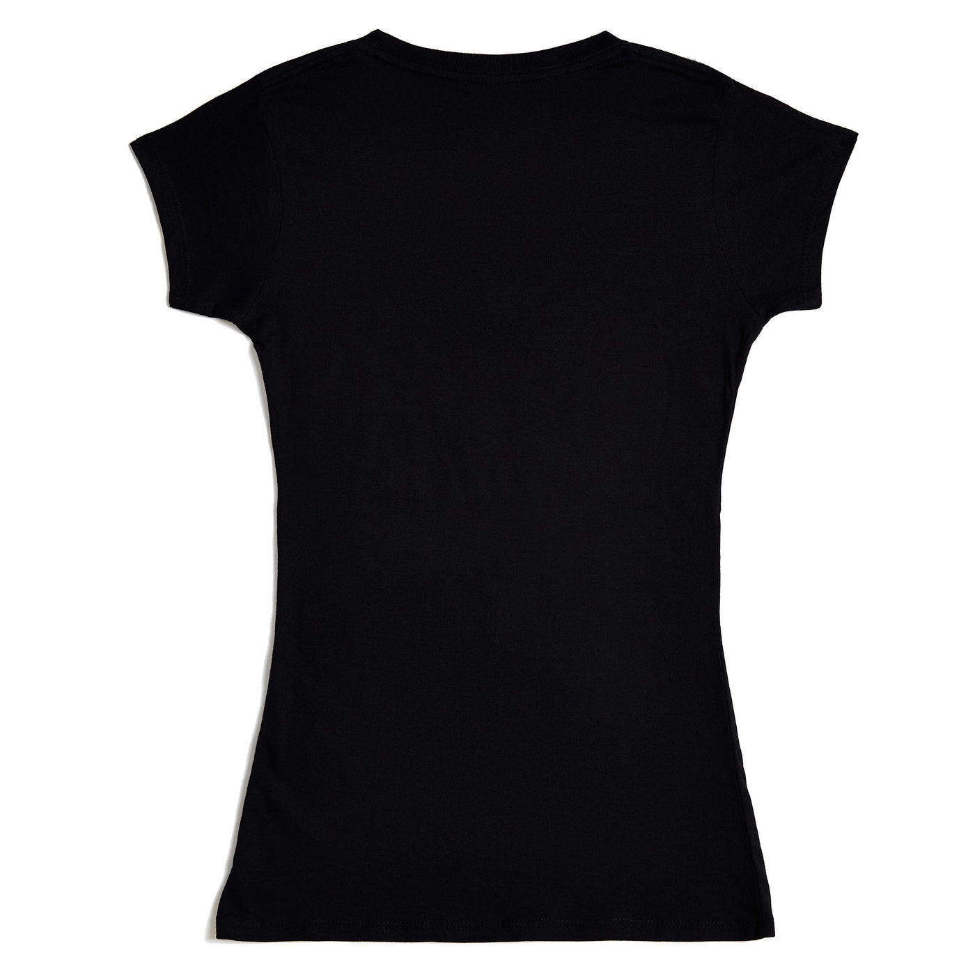 Von Dutch Originals Pink on Black V Neck