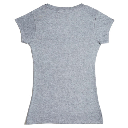 Von Dutch Originals Pink on Grey V Neck