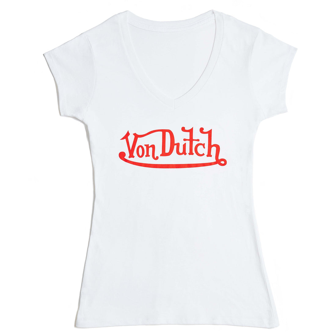 Originals Red on White V Neck