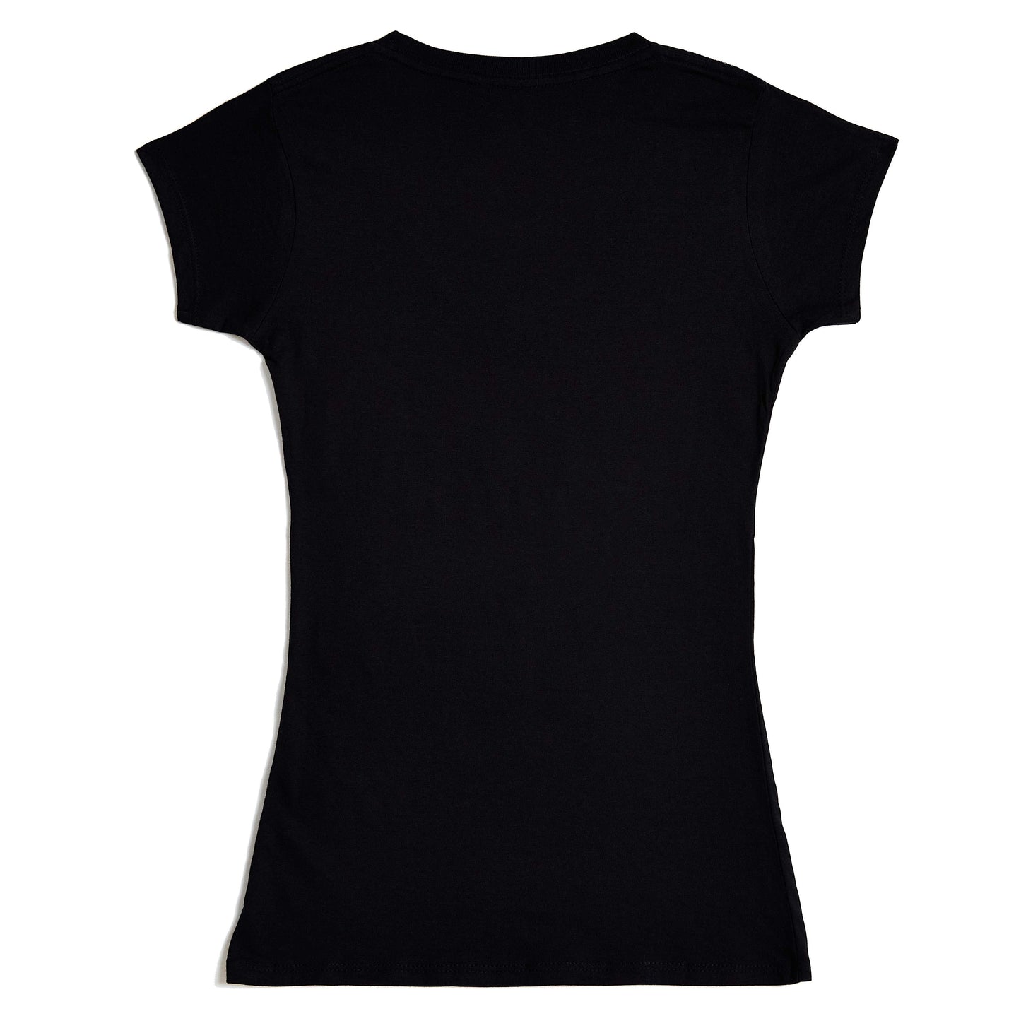 Von Dutch Originals White on Black V Neck