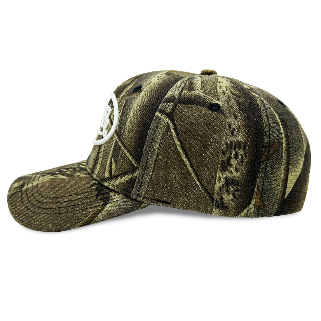 Von Dutch White Tree Camo Strapback Trucker Hat