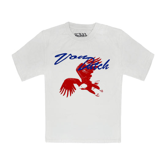 White Von Dutch Eagle Tee