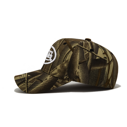 Von Dutch White Tree Camo Strapback Trucker Hat