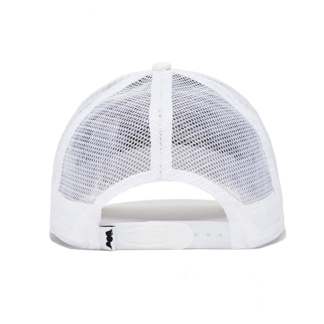 White and Black Classic Trucker