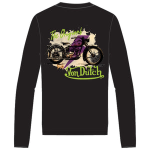 Von Dutch Biker Black LS Tee