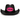 Von Dutch Black and Hot Pink Vintage Ranch Cowboy Hat