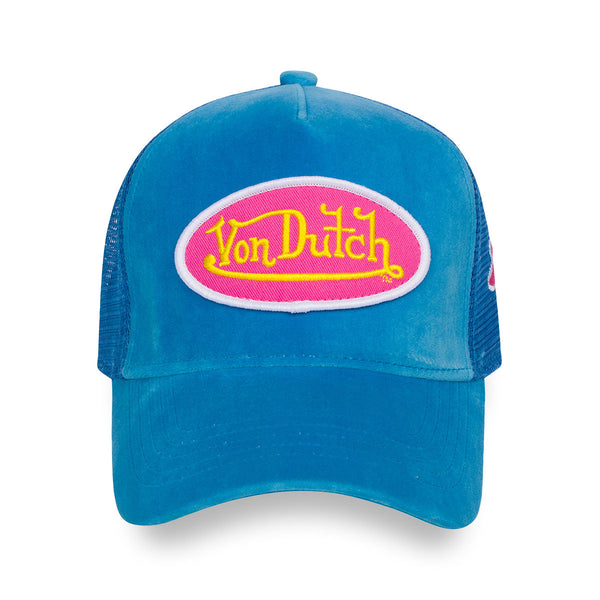 Blue Hollywood Velvet Trucker - Von Dutch