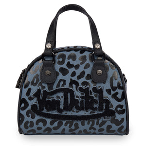 Blueberry Cheetah Bowling Bag Small