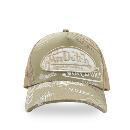 Trucker Hat - Cafe & White