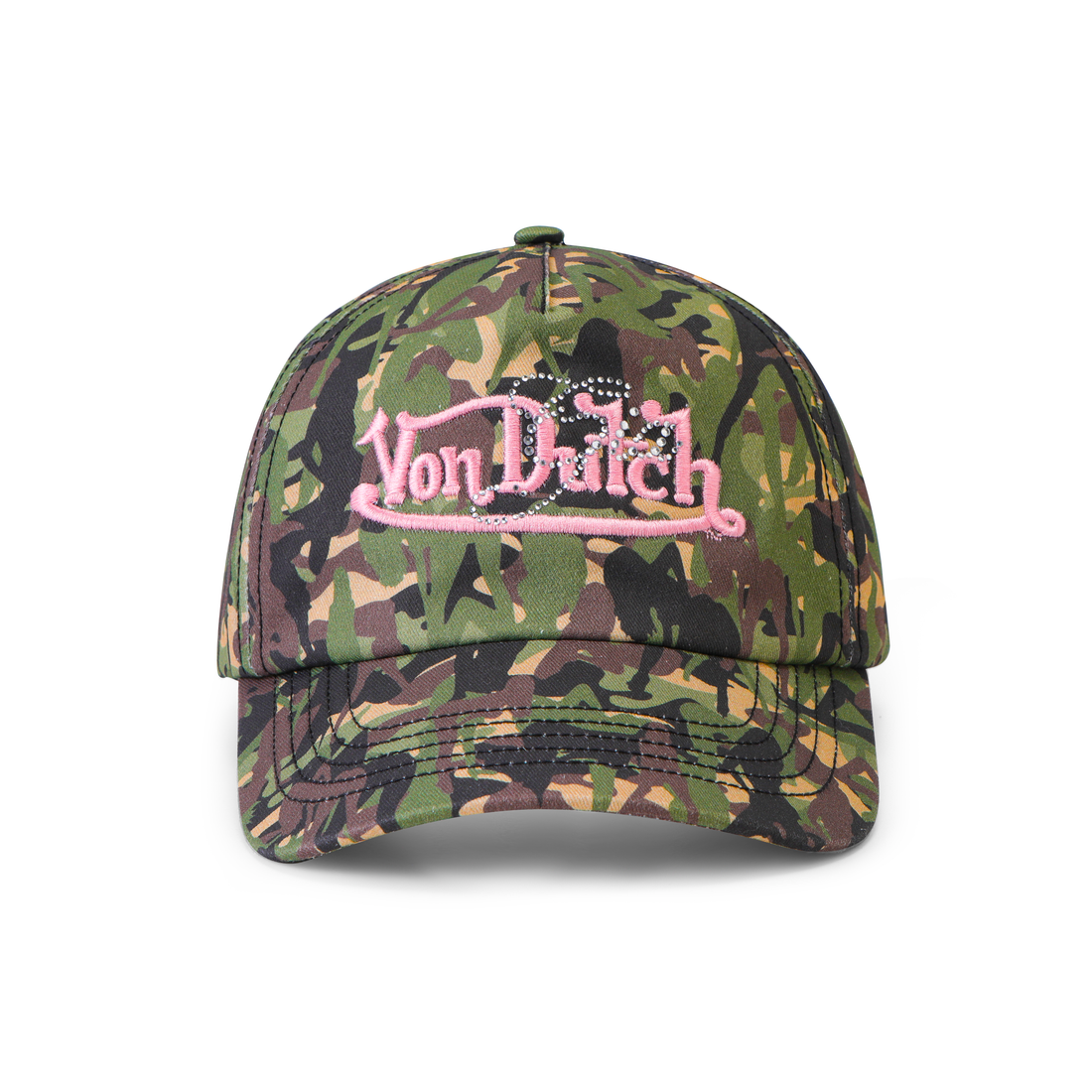 I.AM.GIA X VON DUTCH CAMO TRUCKER HAT — image 1