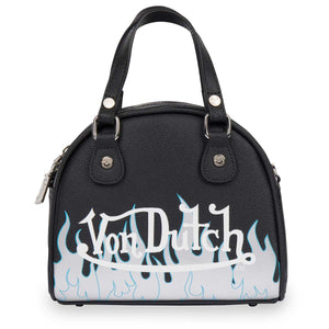 City of Angels Silver Blue Bowling Bag Small