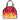 City of Angels Red Yellow Bowling Bag Small