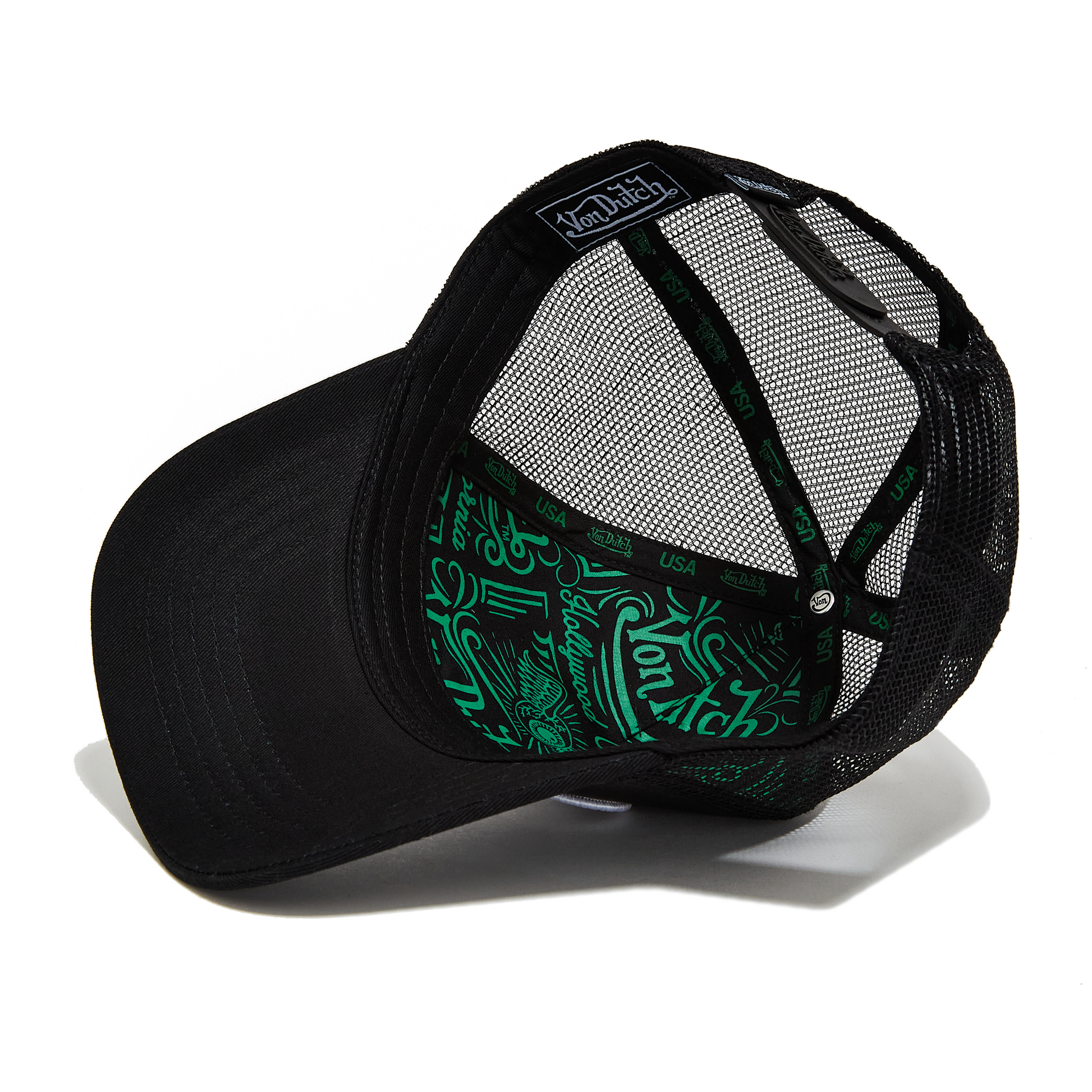 Black & Green Color Changing Trucker Hat