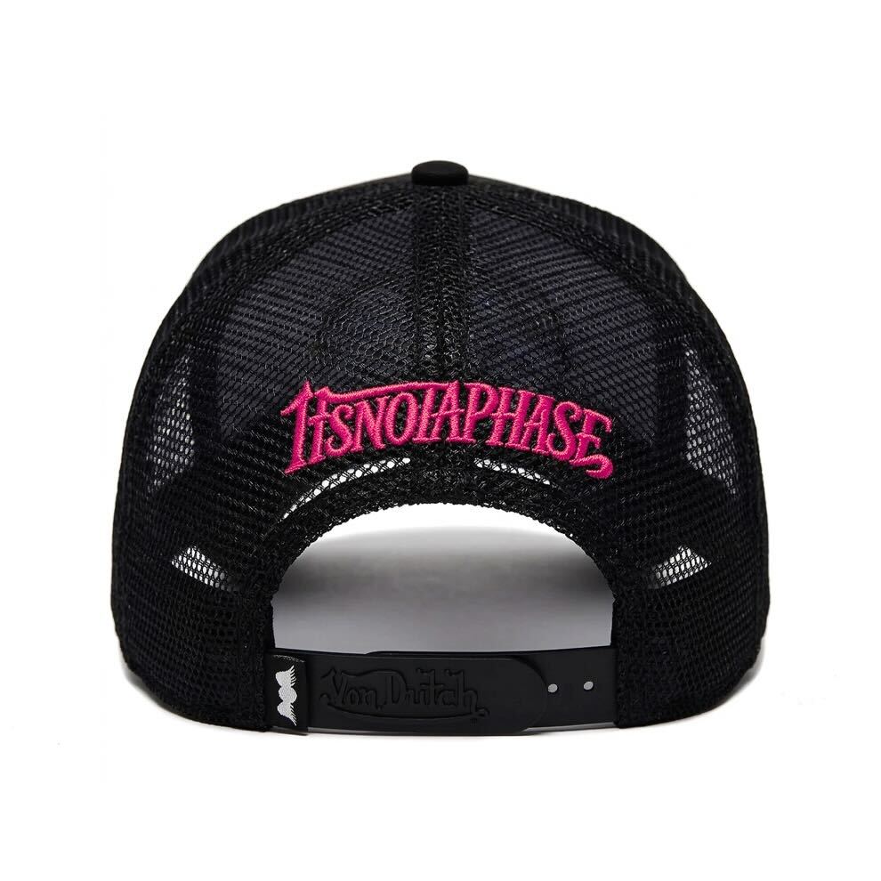 ITSNOTAPHASE TRIPLE BLACK TRUCKER HAT