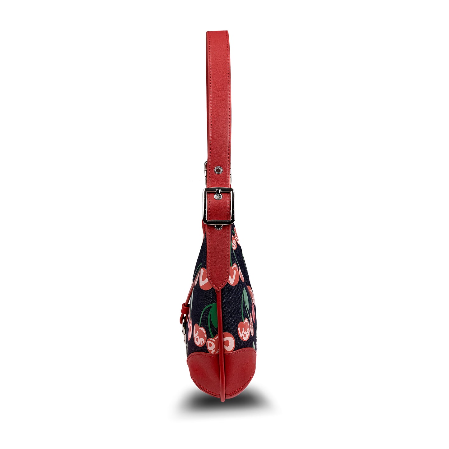 BELLA SHOULDER BAG -DENIM CHERRY