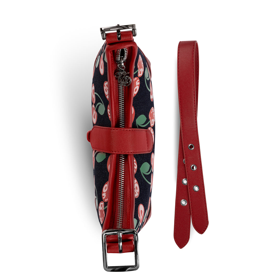 BELLA SHOULDER BAG -DENIM CHERRY — image 6
