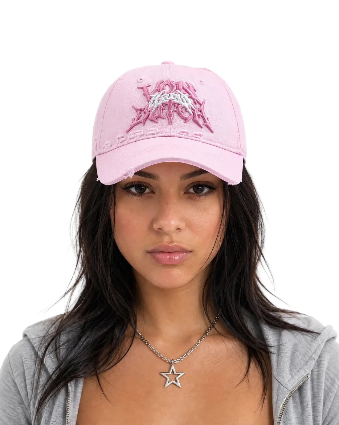 QUALITY GOODS DISTRESSED DAD HAT - VD x HARDFEST — image 2