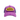 Kids Purple & Yellow Velvet Trucker Hat