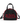 Von Dutch Black & Red Two-Tone Bowling Bag
